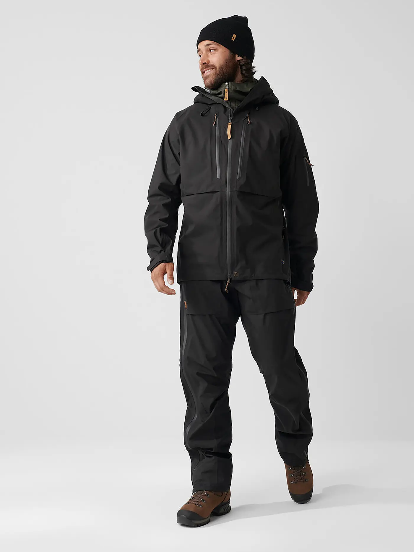 FJÄLLRÄVEN | Herren Wanderjacke Keb Eco Shell 3L Hoodie | 